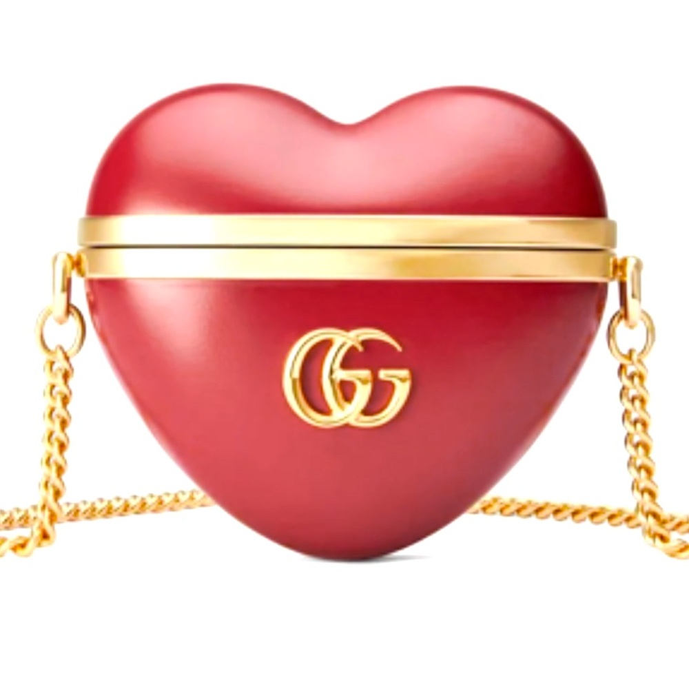 Gucci GG Marmont Heart Shaped AirPods Case